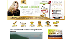 Desktop Screenshot of cherylheppard.com